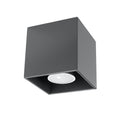 Lampa de tavan QUAD 1 antracit