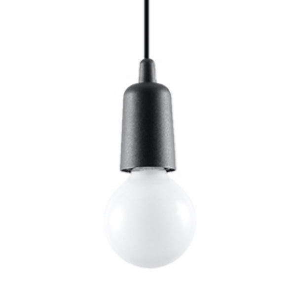 Lampa suspendata DIEGO 1 negru