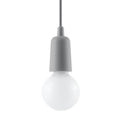 Lampa suspendata DIEGO 1 gri