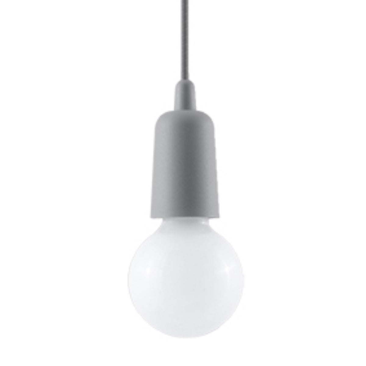 Lampa suspendata DIEGO 1 gri