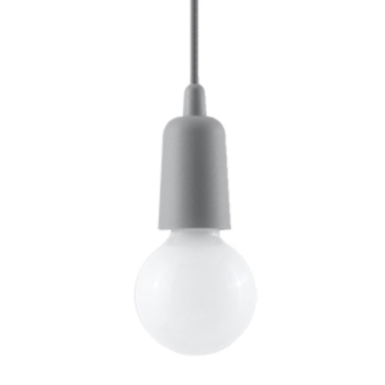 Lampa suspendata DIEGO 1 gri