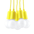 Lampa pandantiv DIEGO 5 galbena