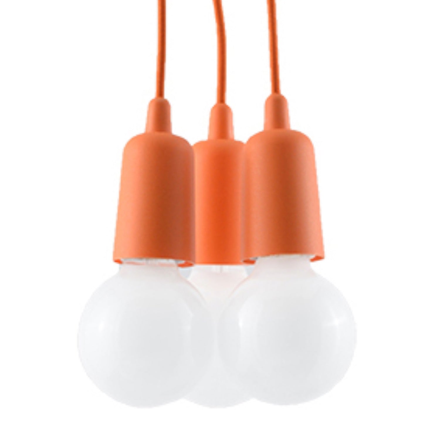 Lampa pandantiv DIEGO 3 portocaliu
