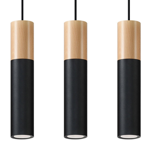 Lampa pandantiv PABLO 3 negru