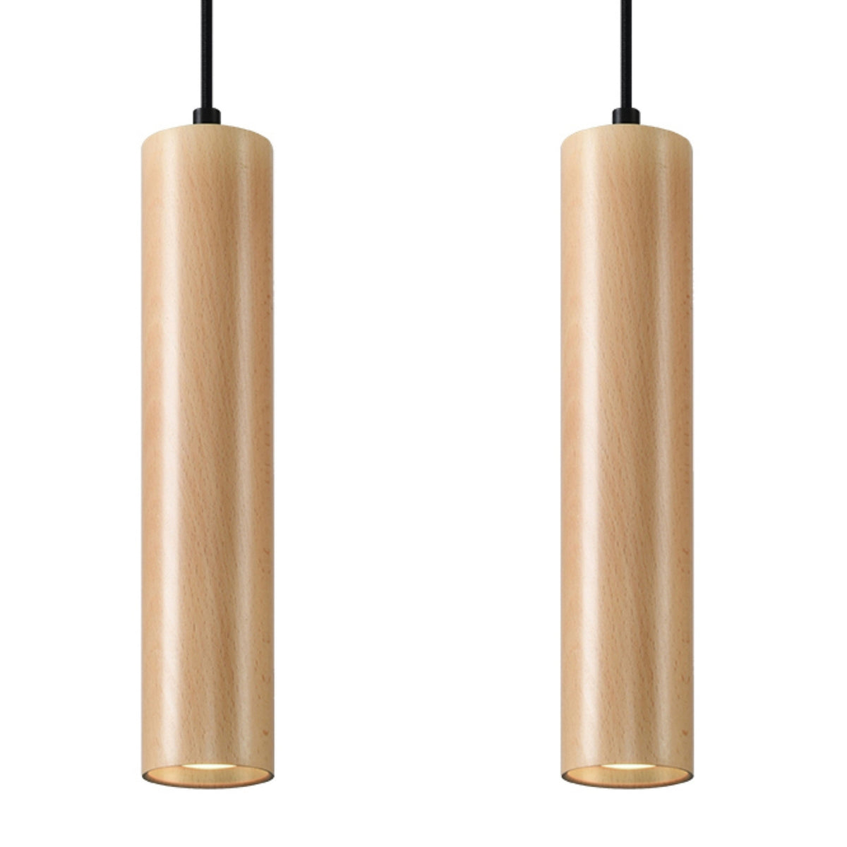 Lampa pandantiv LINO 2 lemn