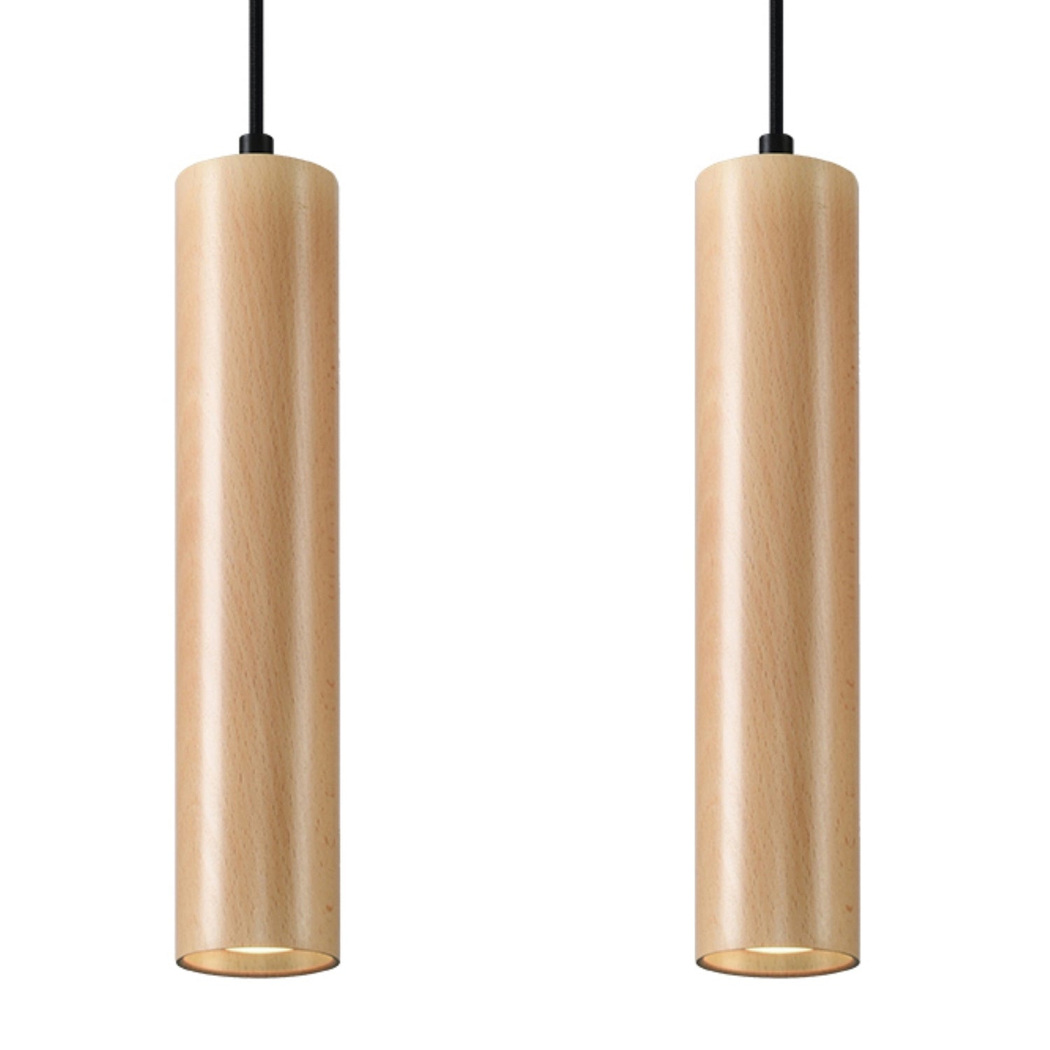 Lampa pandantiv LINO 2 lemn
