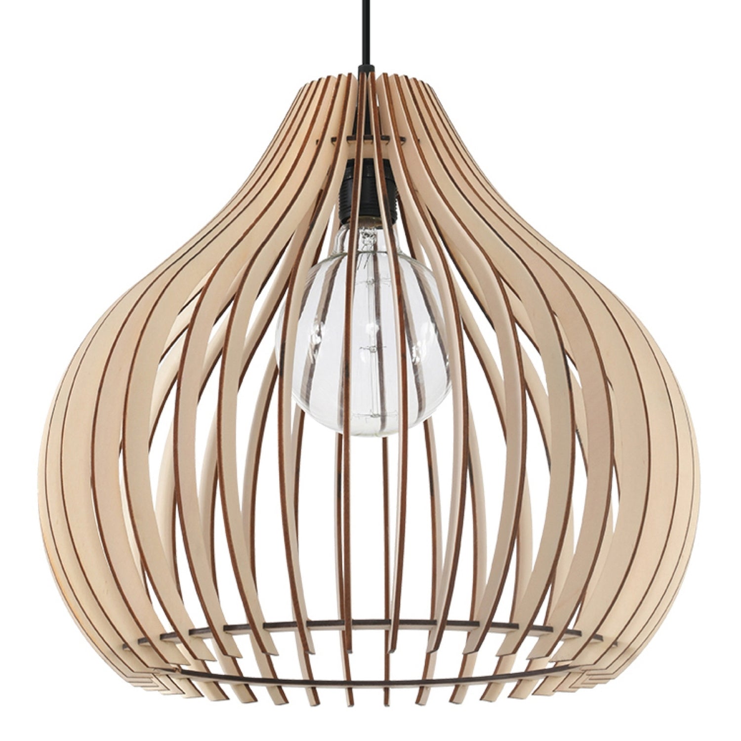 Lampa suspendata APRILLA lemn