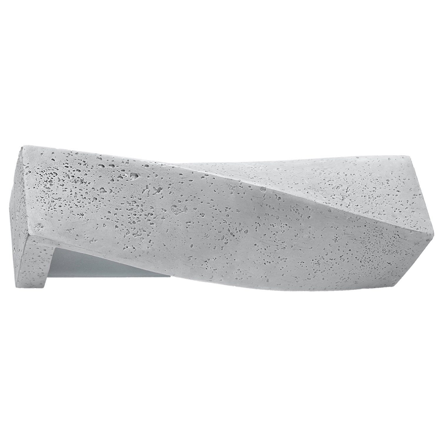Aplică de perete SIGMA din beton gri, stil modern – Lumiex