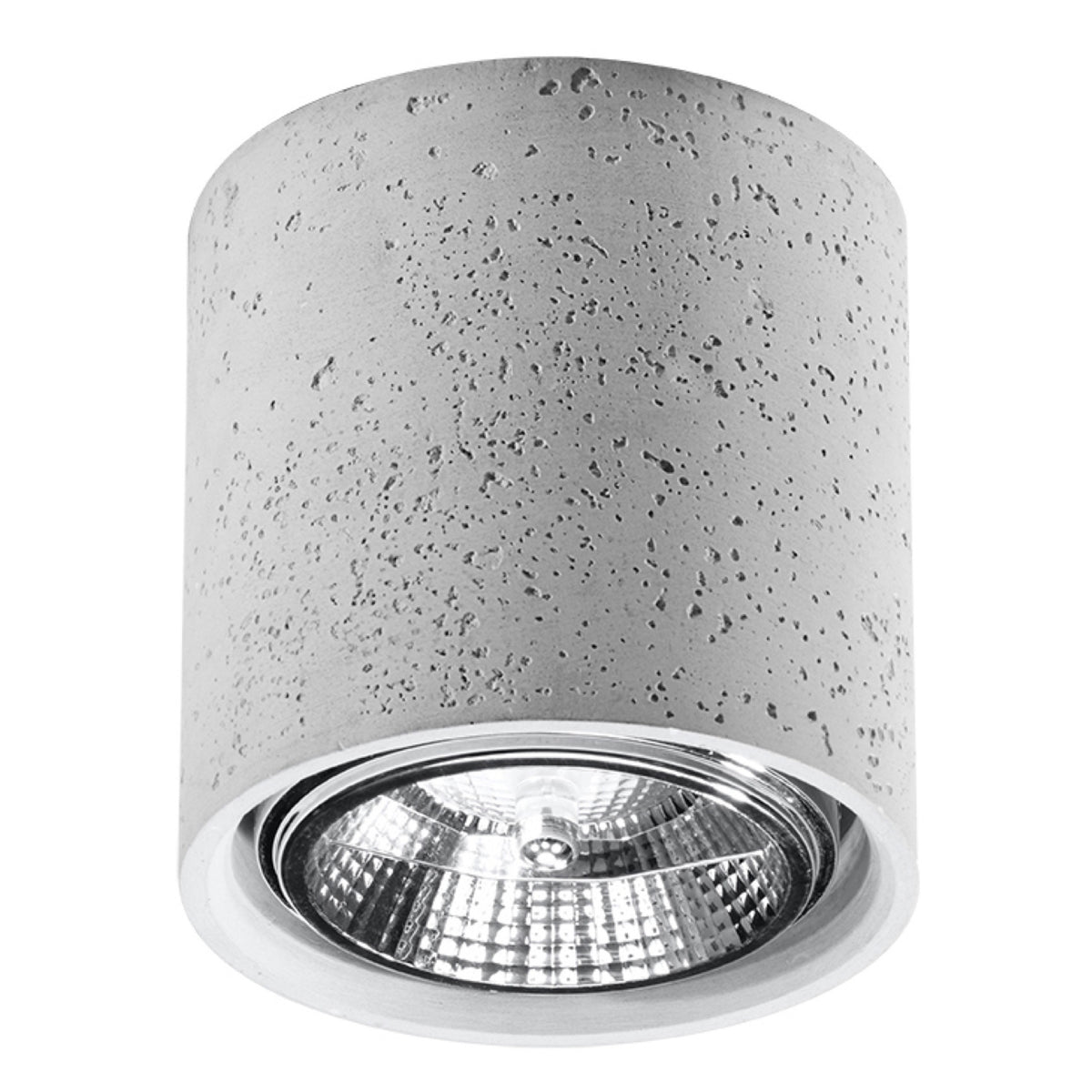 Plafonieră CULLO din beton gri, stil industrial – Lumiex