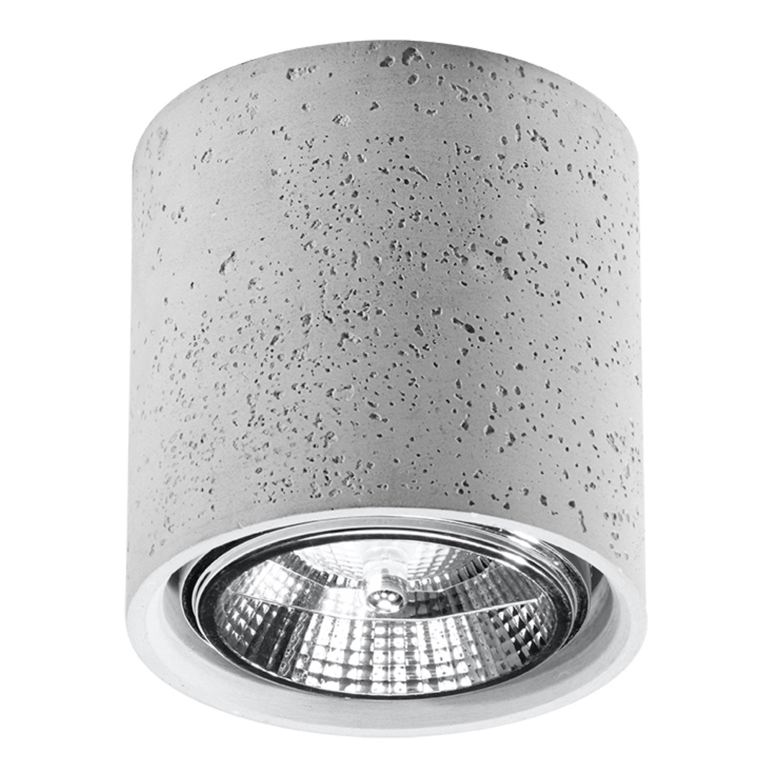 Plafonieră CULLO din beton gri, stil industrial – Lumiex
