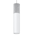 Lampa pandantiv BORGIO 1 alba