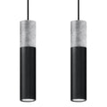 Lampa pandantiv BORGIO 2 negru