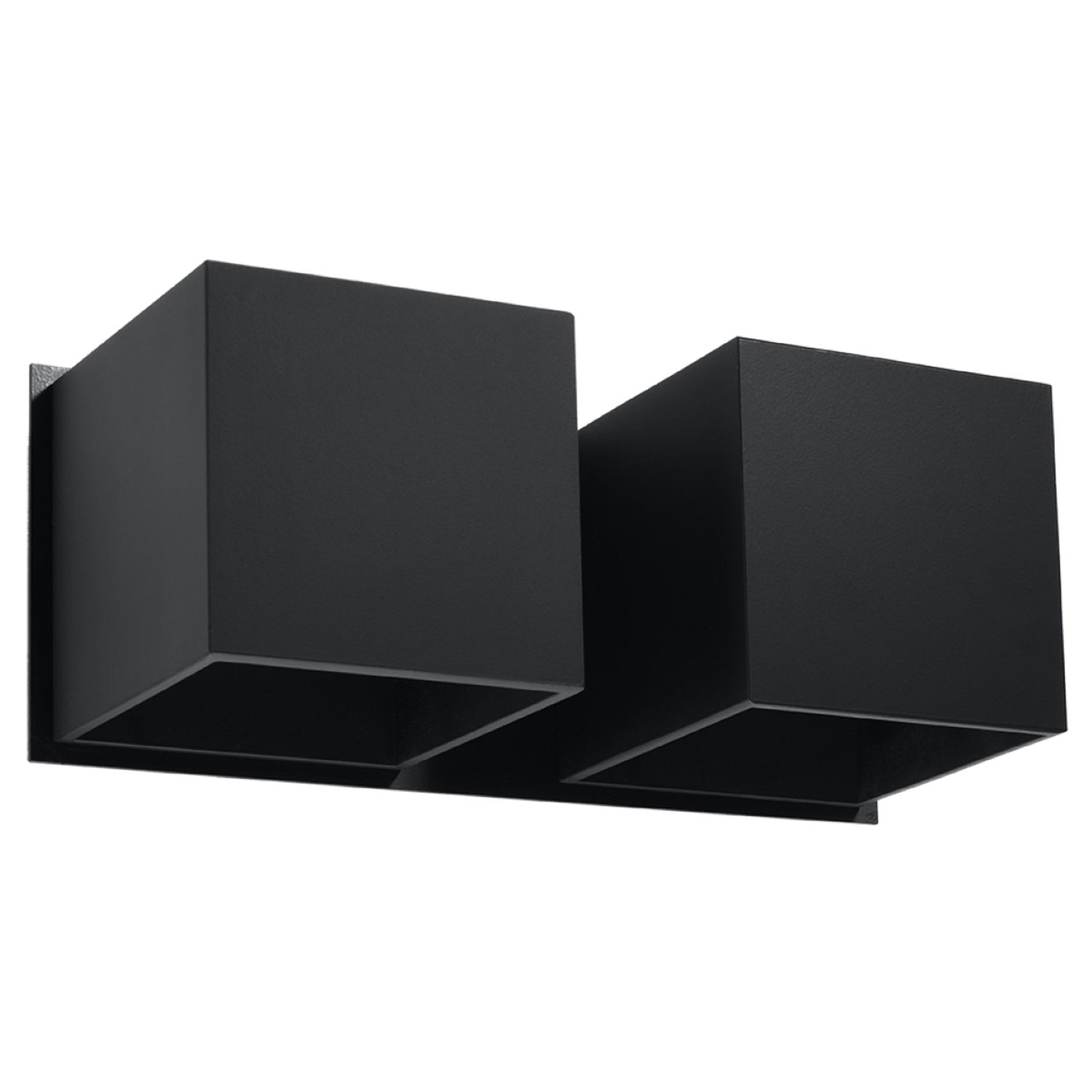 Lampa de perete QUAD 2 negru