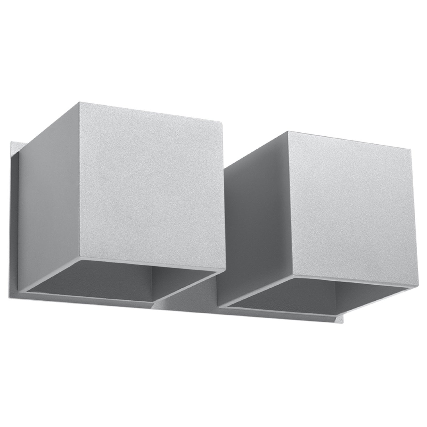 Lampa de perete QUAD 2 gri
