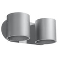 Lampa de perete ORBIS 2 gri