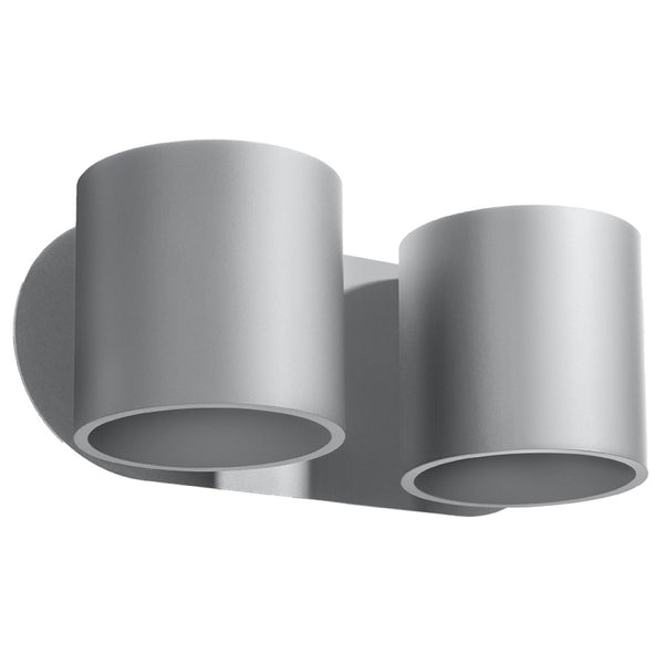 Lampa de perete ORBIS 2 gri