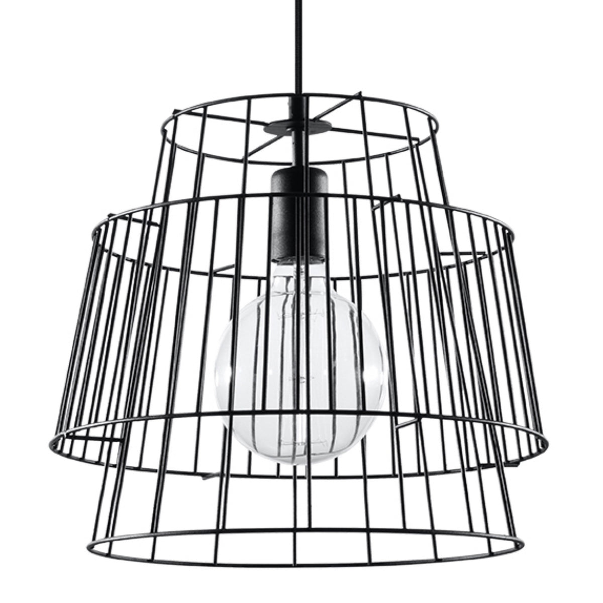 Lampă suspendată GATE negru
