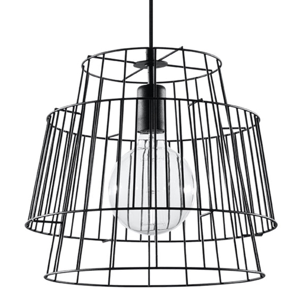 Lampă suspendată GATE negru