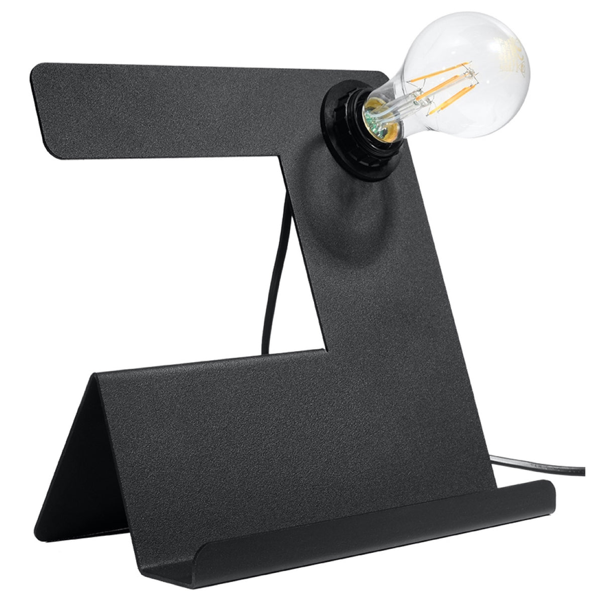 Lampă de masă INCLINE negru