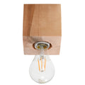 Lampa de tavan ARIZ lemn natural