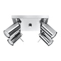Lampa plafon RING 4 crom