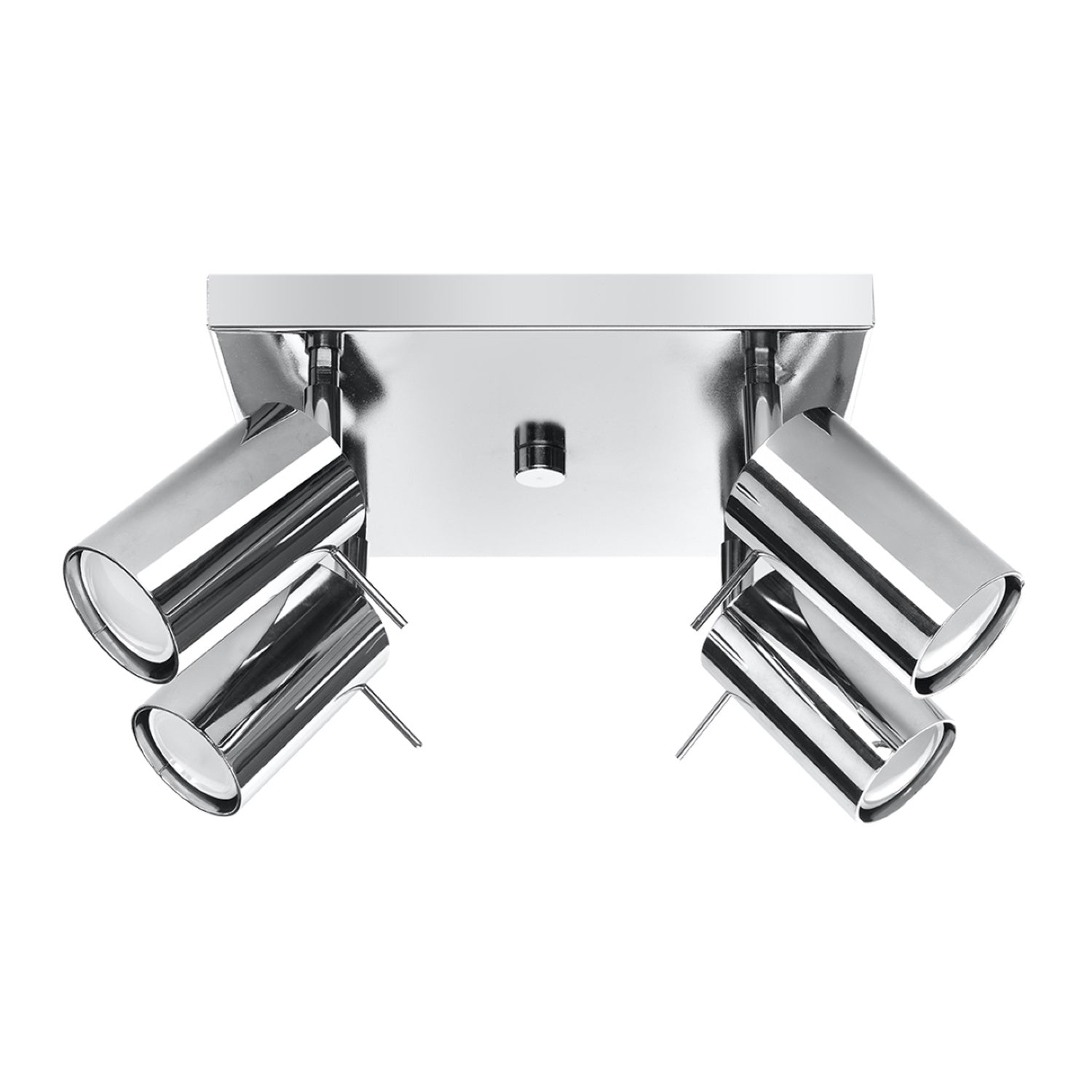 Lampa plafon RING 4 crom