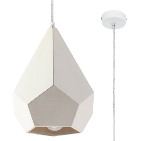 Lampa cu pandantiv din ceramica PAVLUS