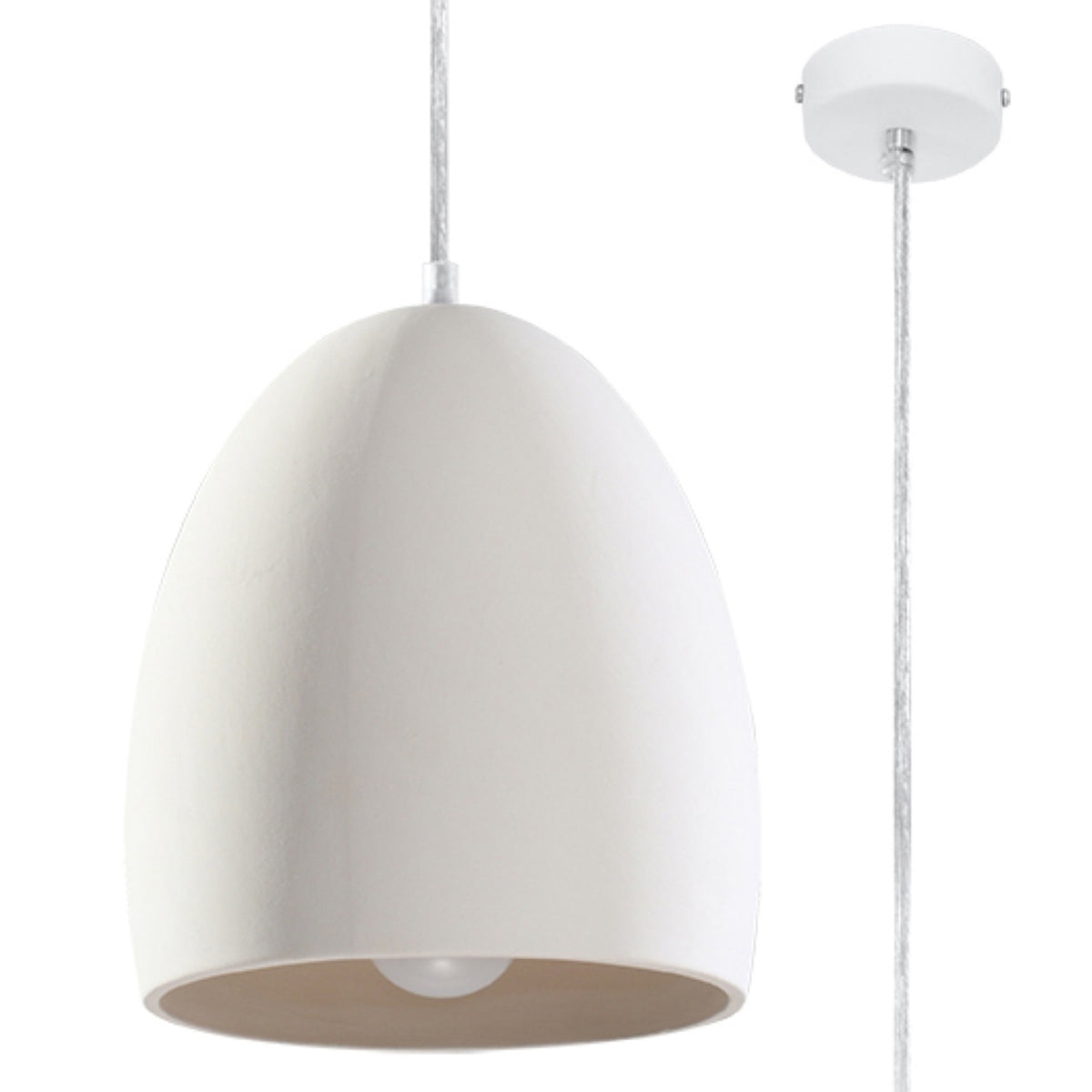 Lampa suspendata din ceramica FLAWIUSZ