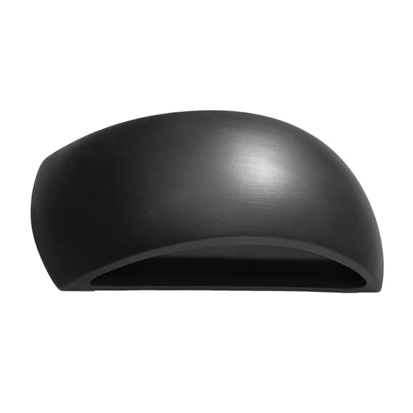 Lampa perete ceramica PONTIUS negru
