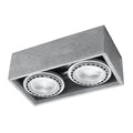 Lampa de tavan QUATRO 2 betonata