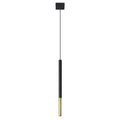 Lampa pandantiv MOZAICA 1 negru/auriu