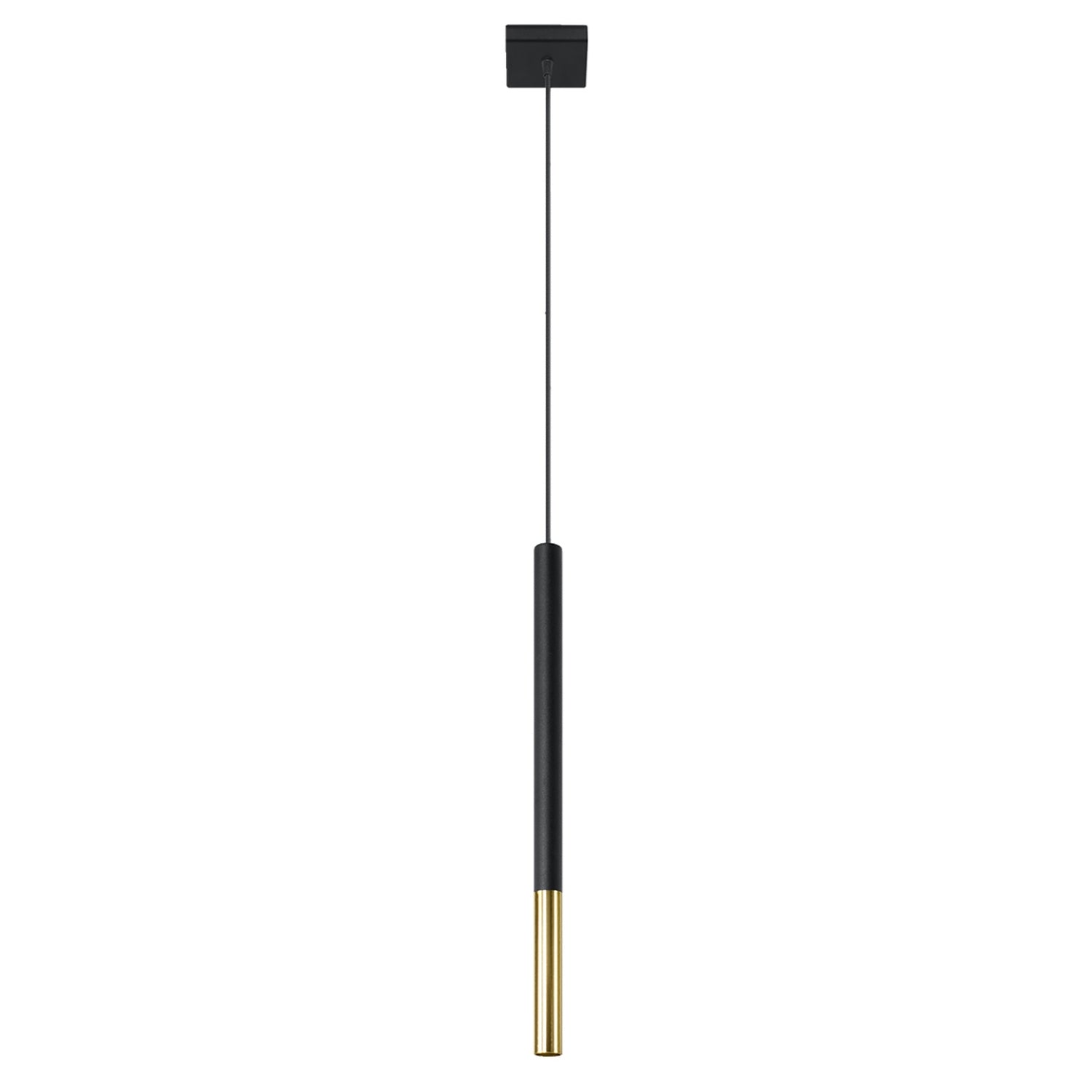 Lampa pandantiv MOZAICA 1 negru/auriu