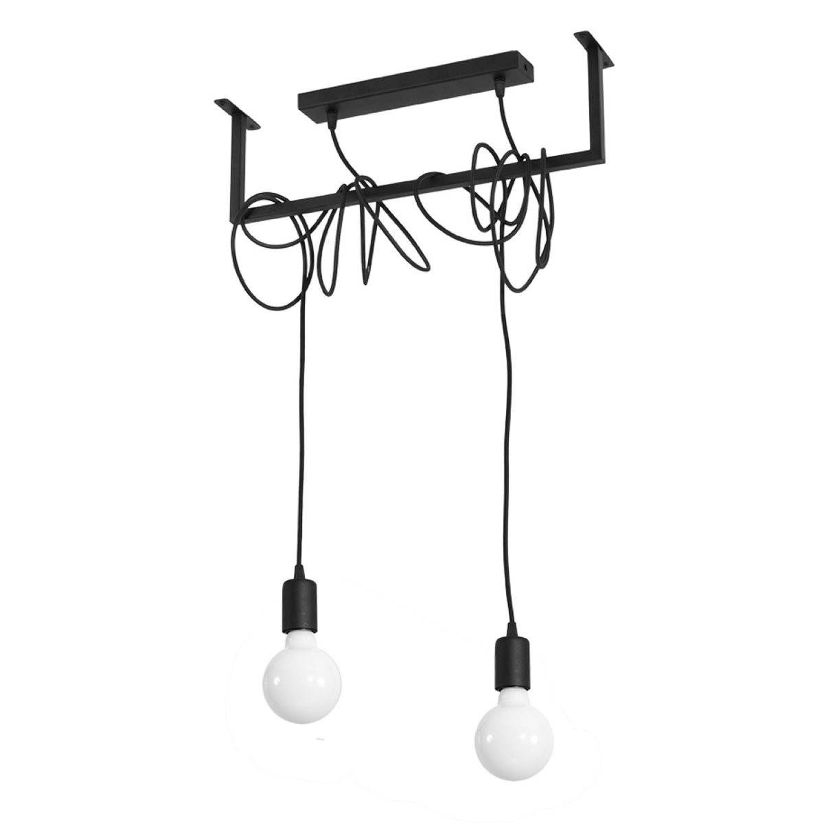 Candelabru SALAMANCA 2 negru
