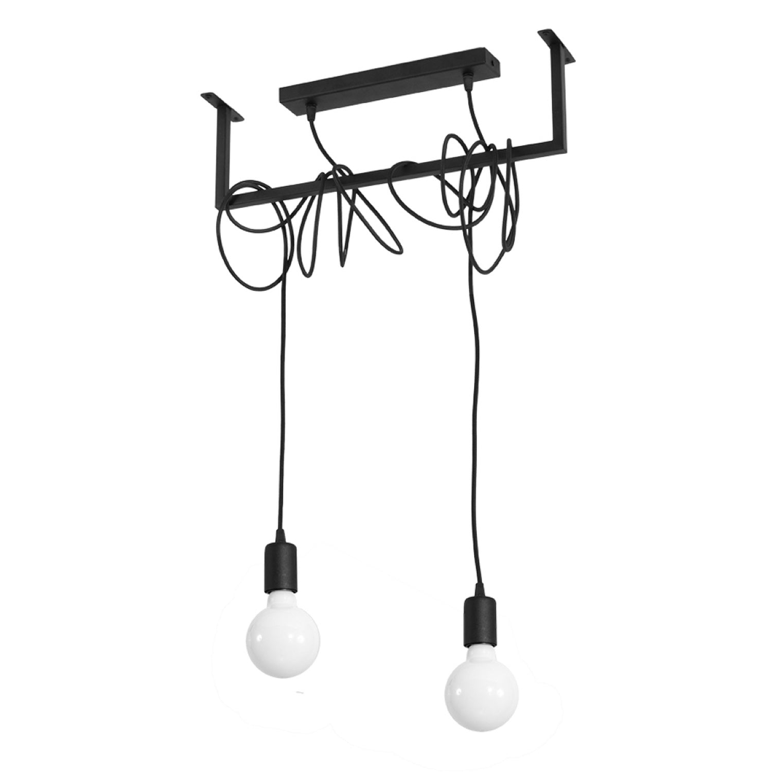Candelabru SALAMANCA 2 negru