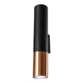 Lustra de perete LOOPEZ negru/cupru