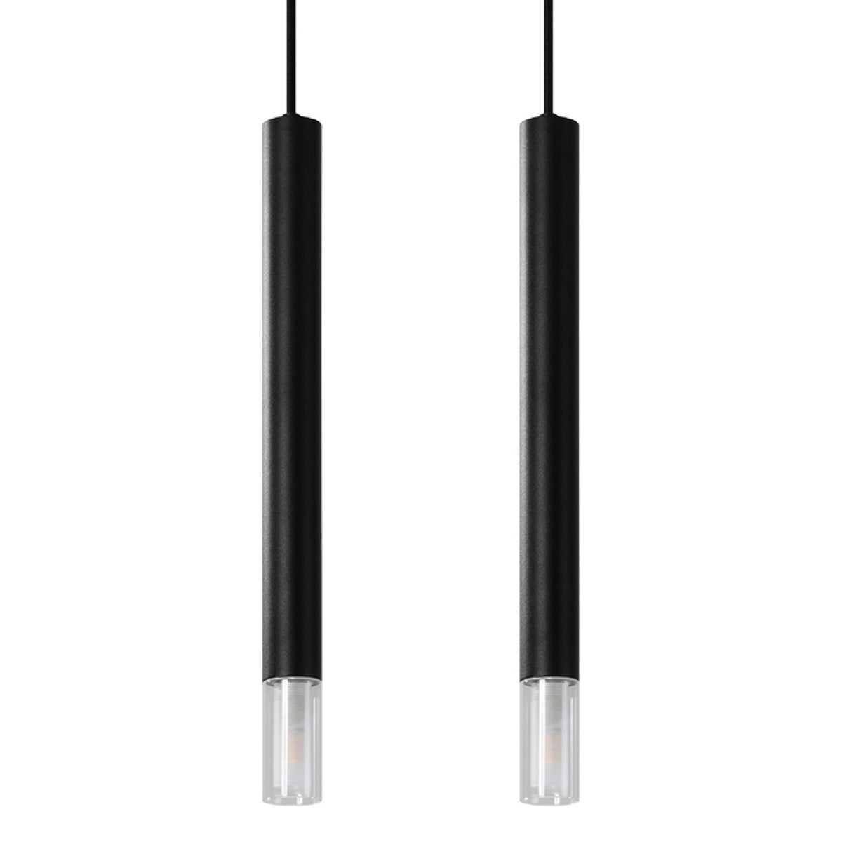 Lampă suspendată WEZYR 2 negru