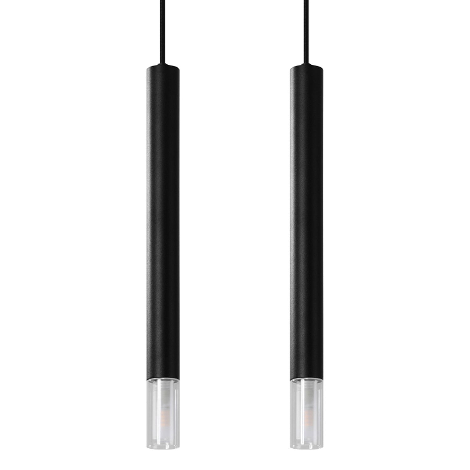 Lampă suspendată WEZYR 2 negru