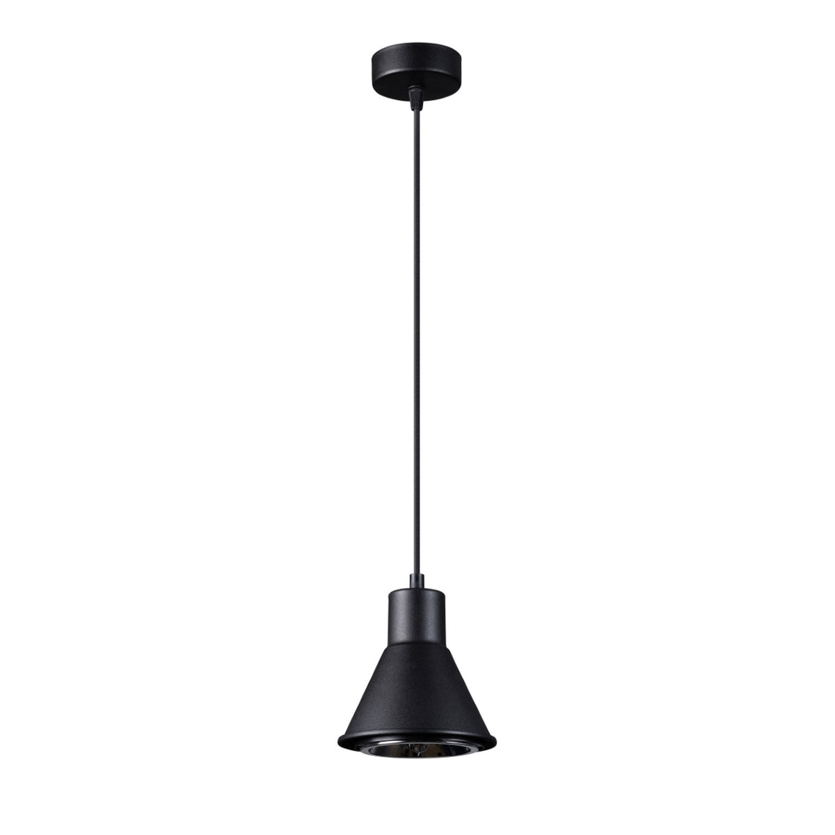 Lampă suspendată TALEJA 1 negru [ES111]
