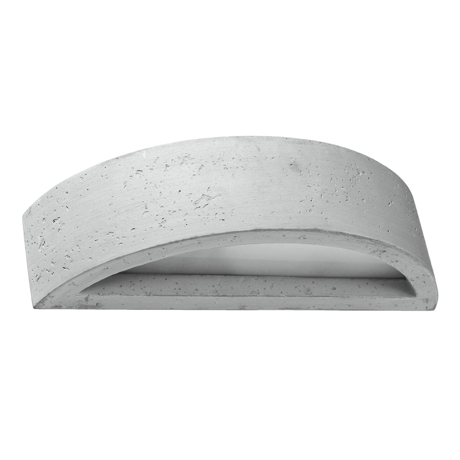Aplică de perete ATENA din beton și sticlă, modern – Lumiex