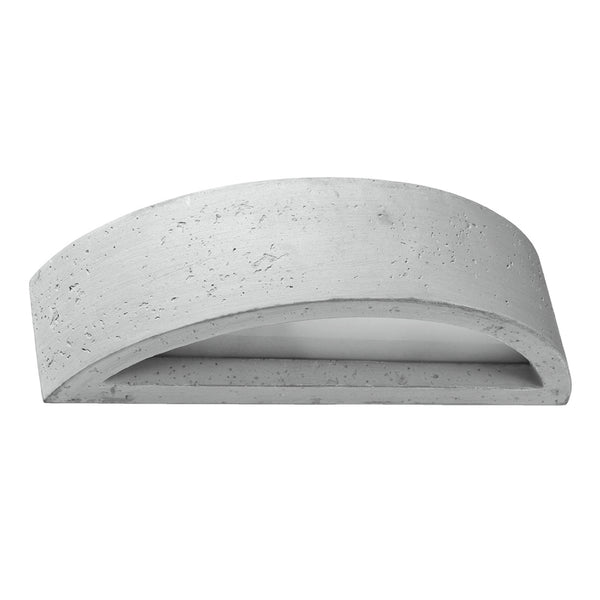 Aplică de perete ATENA din beton și sticlă, modern – Lumiex
