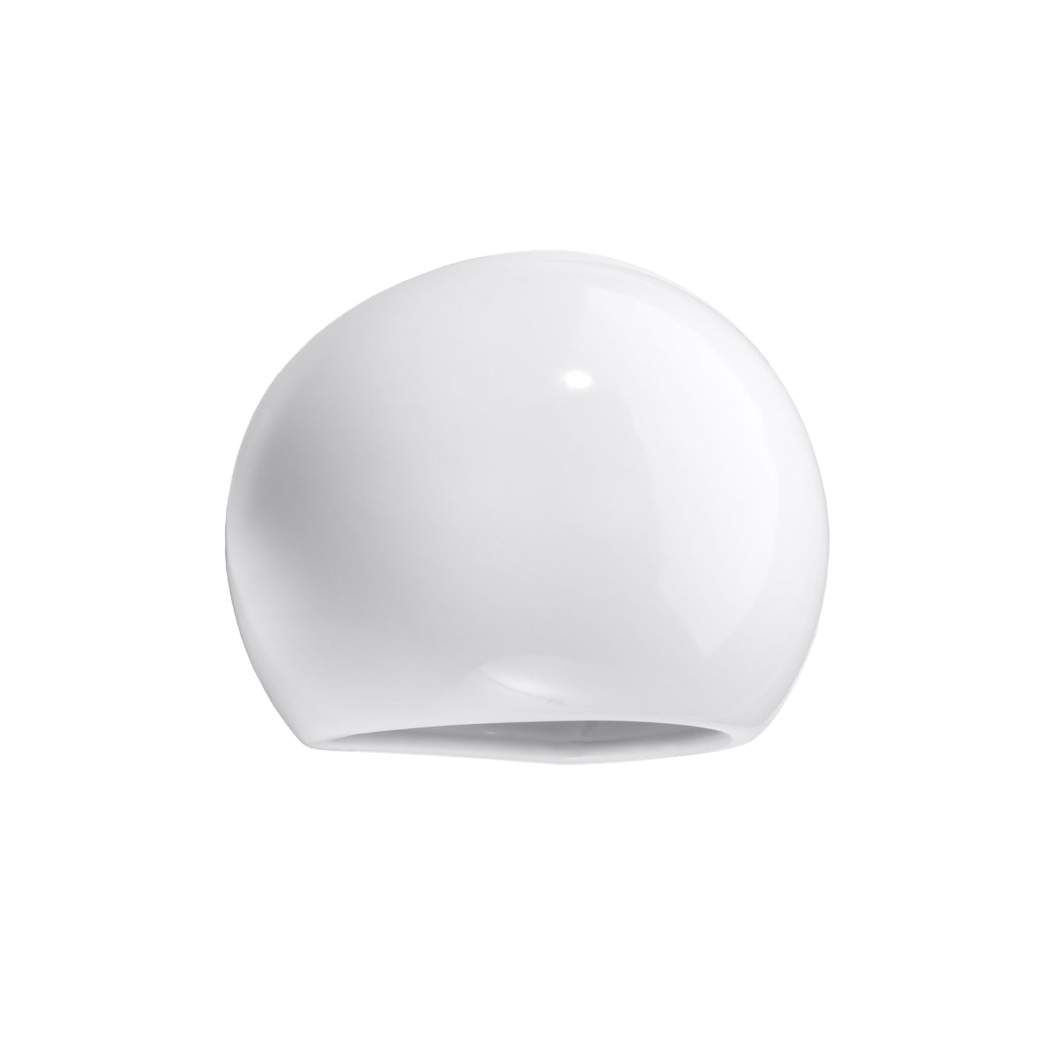 Lampă de perete lăcuită GLOBE alb lucios