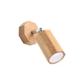 Lampa de perete ZEKE stejar