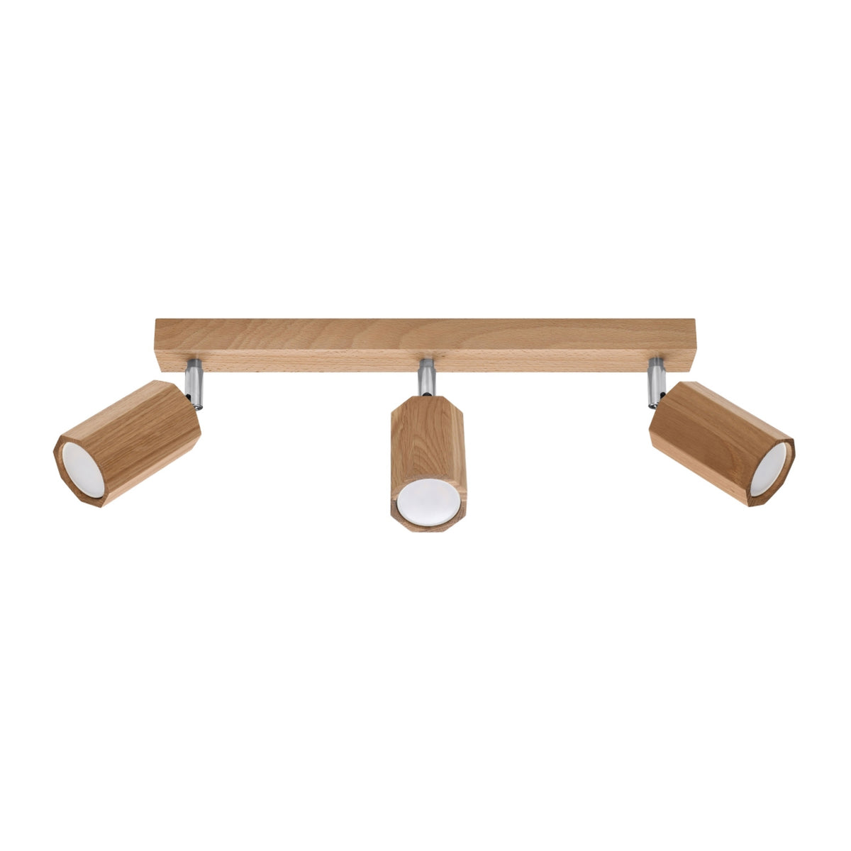 Lampa de tavan ZEKE 3 stejar