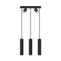 Lampă suspendată RING 3 negru