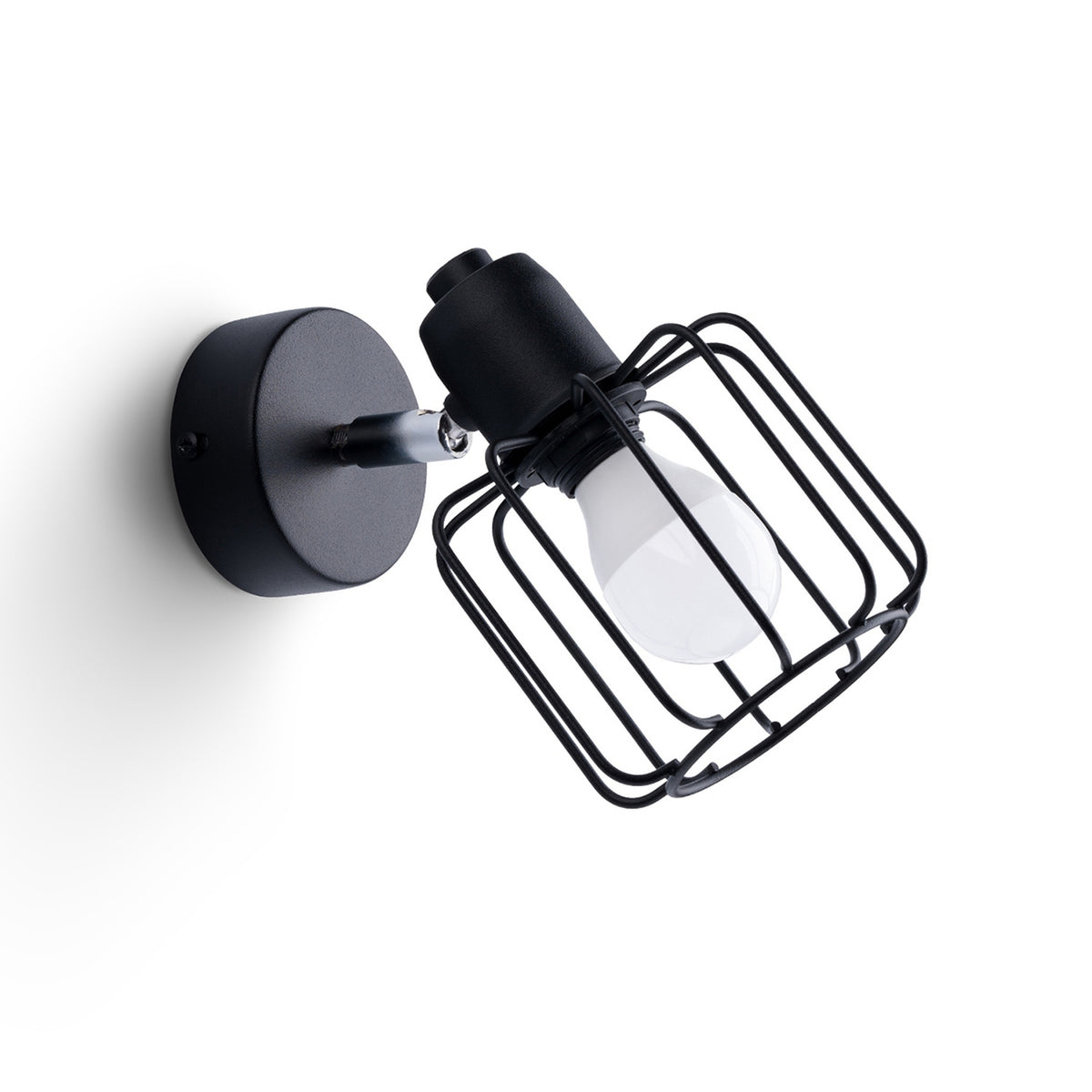 Lampă de perete BELUCI 1 negru