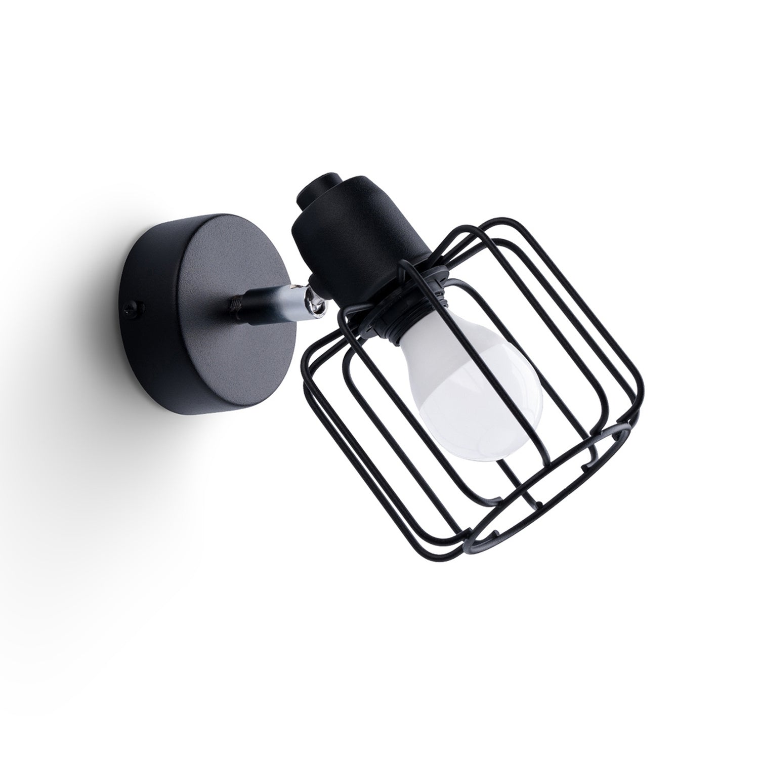 Lampă de perete BELUCI 1 negru