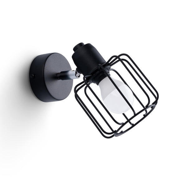 Lampă de perete BELUCI 1 negru