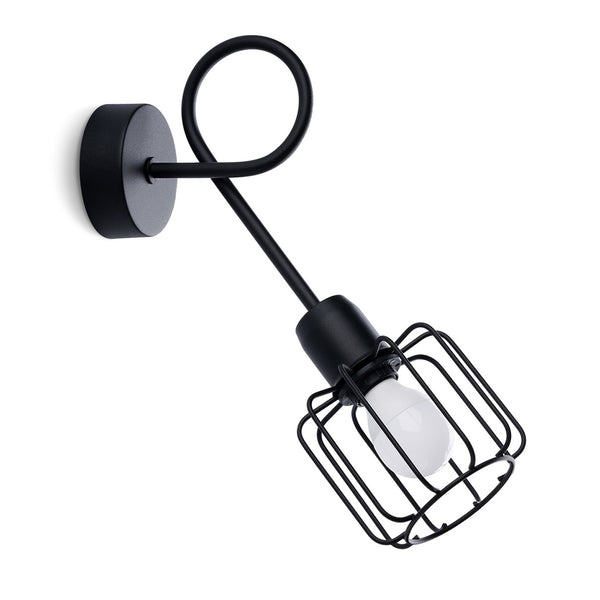 Lampă de perete BELUCI 1S negru