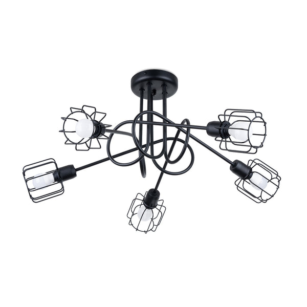 Candelabru BELUCI 5S negru