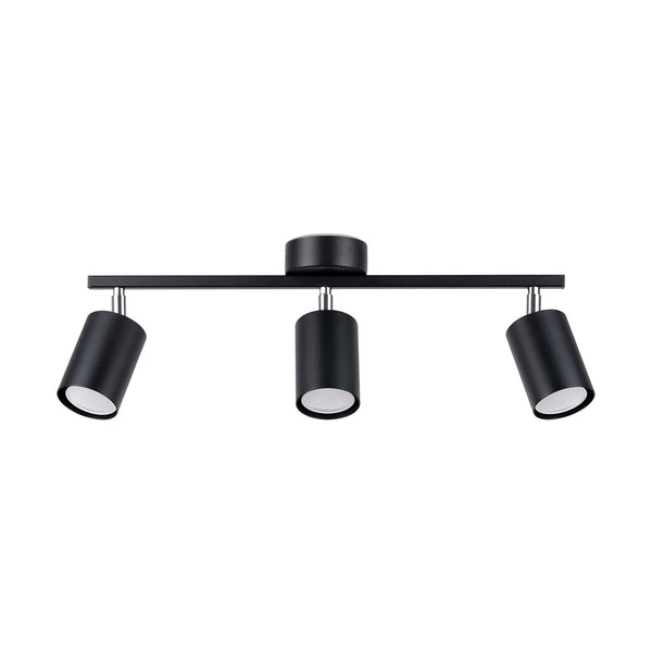 Lampa de tavan LEMMI 3 neagra